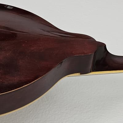 1913 The Gibson A-1 Mandolin Pumpkin Top Vintage Natural Acoustic Guitar image 15