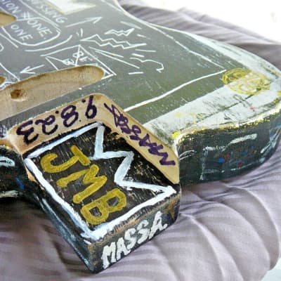 MASSA Guitars USA Telecaster body Basquiat: Model "Beat Bop " image 5