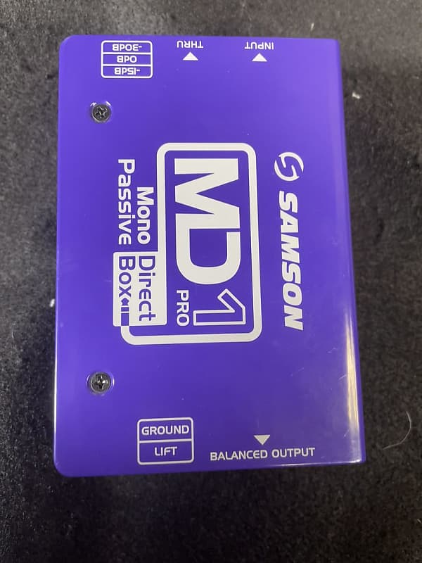 Samson MD1 MONO DI BOX Passive Direct Box (Orlando, FL | Reverb