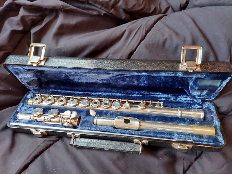 Armstrong Model 103 Open-Hole C-Foot flute, USA image 1
