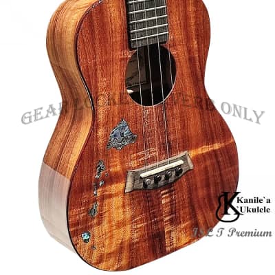 Kanile'a ISL T Premium 25th Anniversary Hawaiian Koa handmadeTenor ukulele #27728 for sale