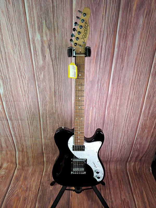 Xaviere Electric Guitar Black Reverb