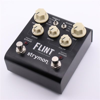 strymon FLINT V1 Tremolo & Reverb ストライモン Strymon Flint V1 Reverb & Tremolo Effect Pedal w/ Box - Used