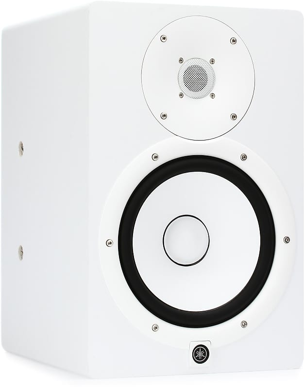 Yamaha HS8i 8 inch Powered Mountable Studio Monitor - White (3-pack) Bundle image 1
