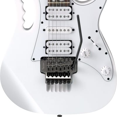 Ibanez JEMJRWH Steve Vai Signature 6-String Electric Guitar - White image 1