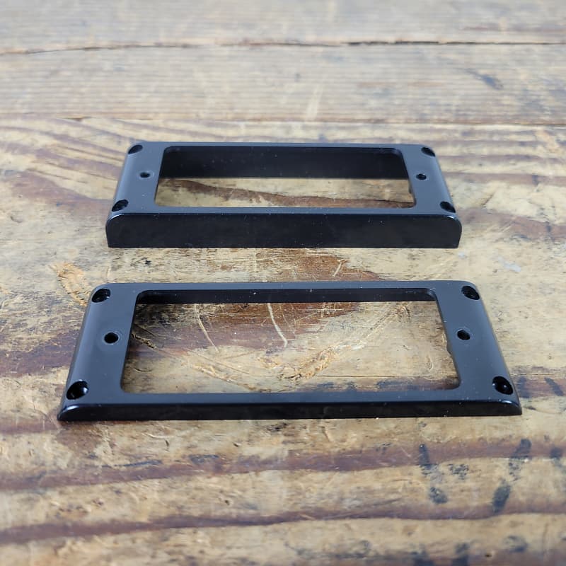 1970's Gibson Mini Humbucker Rings for SG Special Black - Pair image 1