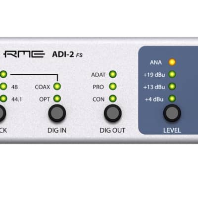 RME ADI-2 Pro FS R Black Edition - Convertisseur 2 canaux AD/DA, USB, ADAT, SPDIF image 1