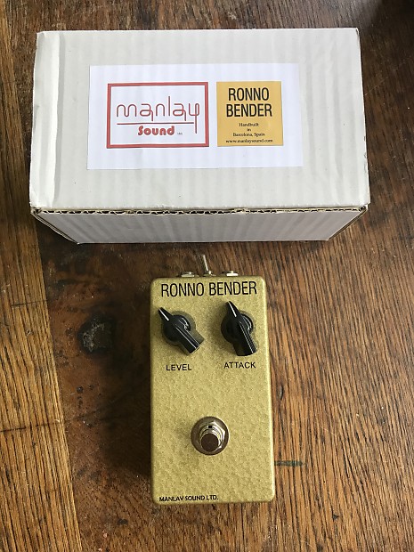New Manlay Sound Ronno Bender Mick Ronson Mk1 Tone Bender Sola Tone  Boutique Fuzz Pedal