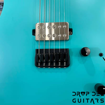 SMP Custom Shop Τρίτη Electric Guitar w/ Case-Seafoam Green image 7