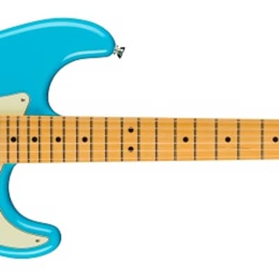 Fender American Professional II Stratocaster Maple Fingerboard, Miami Blue image 2