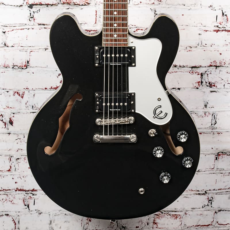 Epiphone Dot BP Semi-Hollow Electric Guitar, Ebony x6875