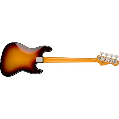 Fender American Vintage II 1966 Jazz Bass Left-Hand Rosewood Fingerboard - 3-Color Sunburst image 5