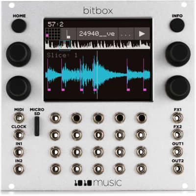 1010music Bitbox mk2 Eurorack Performance Sampler with Touchscreen image 1