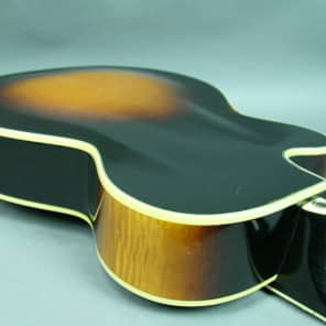 Kay  Barney Kessel "Artist" Model K6701 Sunburst Hollowbody Electric Guitar 1957 Sunburst image 13