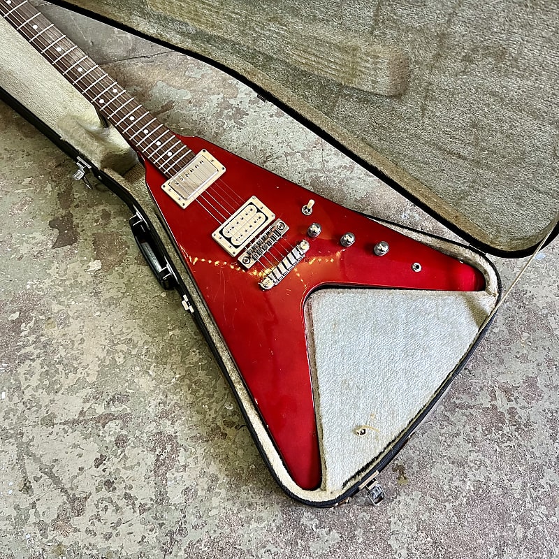 Ibanez Rocket Roll II 1982 - Sparkling burgundy original vintage MIJ Japan