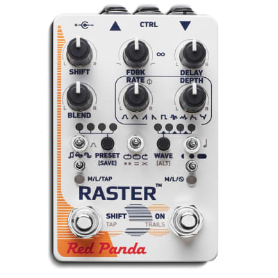 Reverb.com listing, price, conditions, and images for red-panda-raster-2