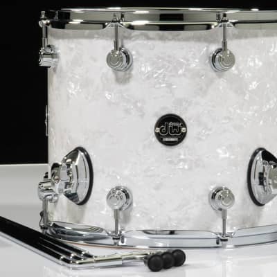 DW Performance Series 3pc Drum Kit White Marine 12/14/20 image 7