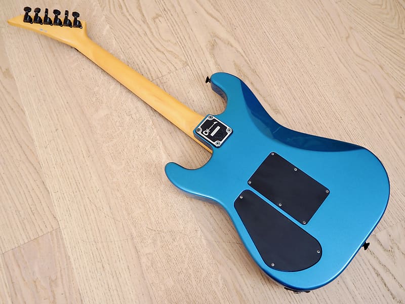 1988 Charvel by Jackson Model 3A Vintage Guitar Electric Blue | Reverb