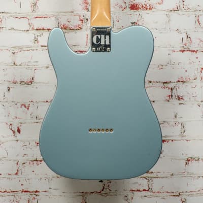 USED Fender B-Stock Chrissie Hynde Telecaster Electric Guitar Ice Blue Metallic image 7