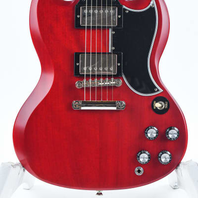Epiphone 61 Les Paul SG Standard Aged Sixties Cherry image 5