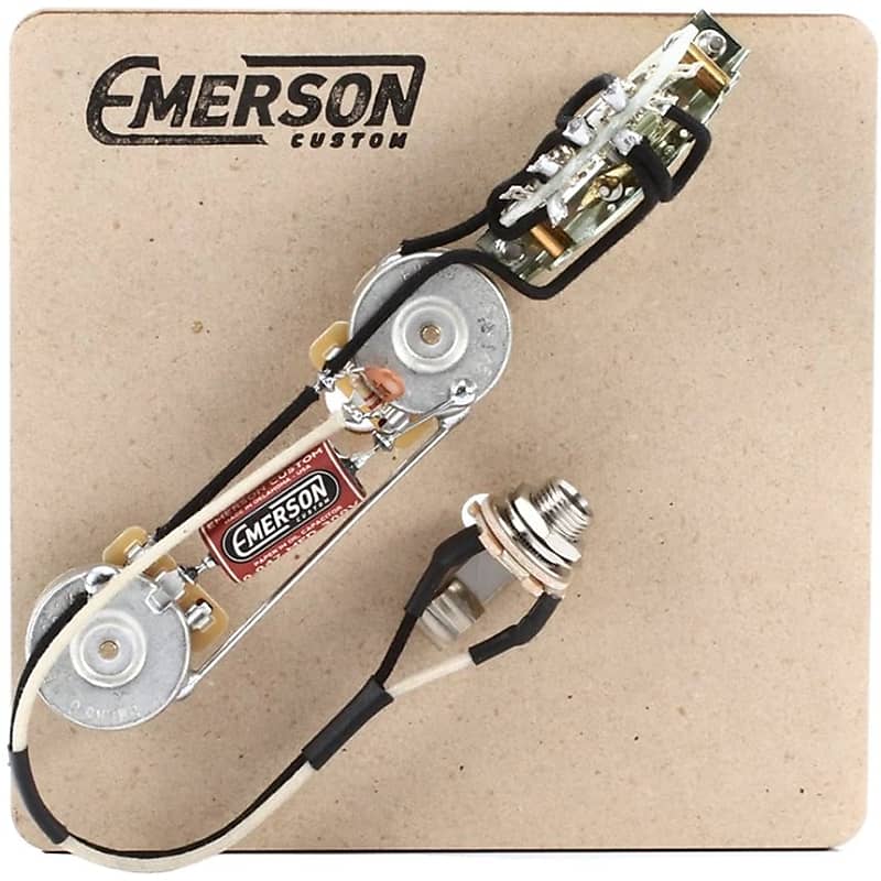 Emerson Custom Prewired Kit Telecaster 4-Way 250K Pots image 1