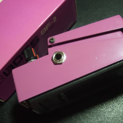 1981 w/ Box & Manual Boss BF-2 Flanger Made in Japan MIJ (Black Label) image 4