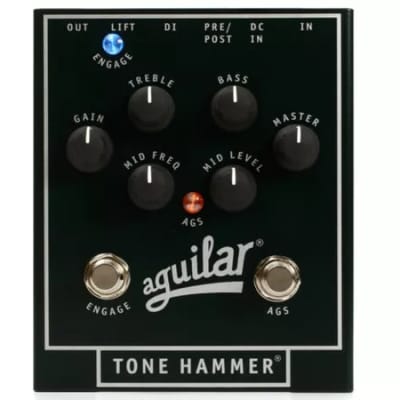 Reverb.com listing, price, conditions, and images for aguilar-tone-hammer-preamp-direct-box