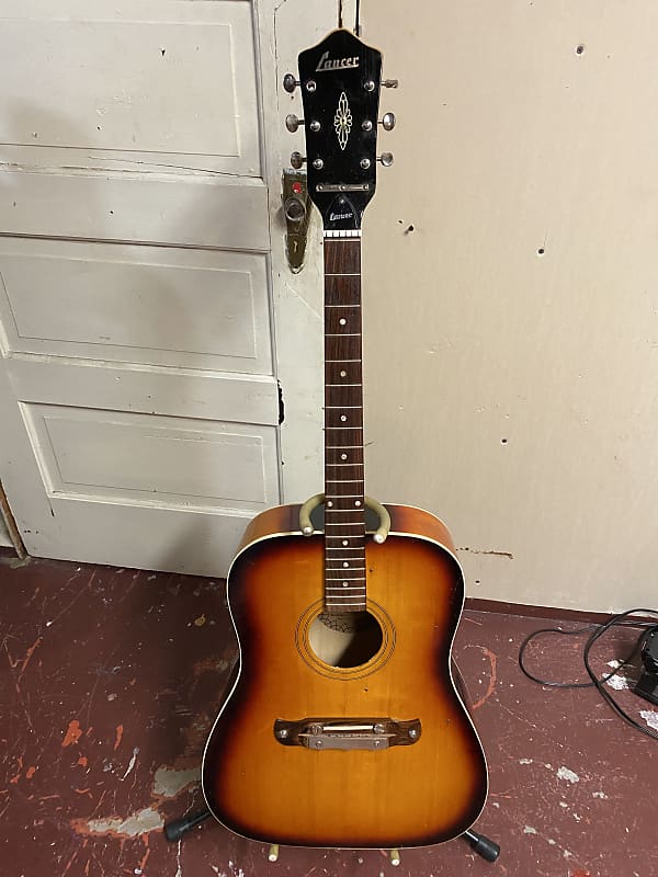 Lancer by Framus Texan 1970 Orange project for repair or | Reverb