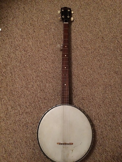Continental 5 string open backed wooden Banjo for sale very clean gorgeous