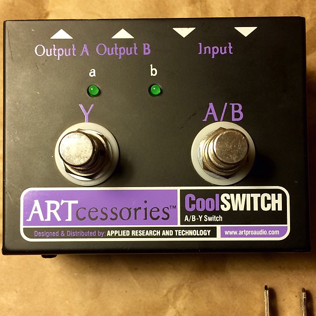ART CoolSwitch A/BY Switch Amp Switcher Reverb