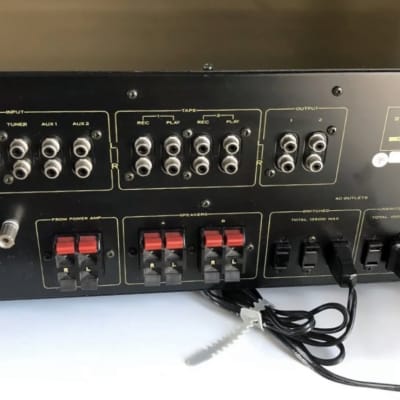 Pioneer SPEC-1 Stereo Preamplifier / SPEC-4 Amplifier / SG-9500 EQ / TX-9500II / JA-R101 Rack Trays (x2) • MINT! image 13