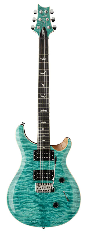 Paul Reed Smith PRS SE Custom 24 Quilt Electric Guitar Turquoise w