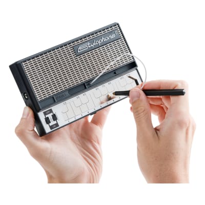 Dubreq Stylophone S1 Analogue Touchplate Synth (Black) for sale