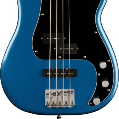 Squier Affinity Series Precision Bass PJ 4-String Bass Guitar, Lake Placid Blue image 1