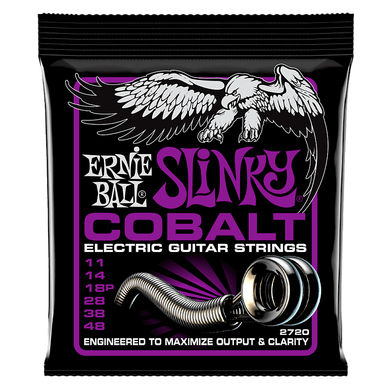 Ernie Ball 2720 Cobalt Power Slinky 11-48 image 1