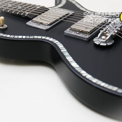 ZEMAITIS UK Custom Shop Superior Series CSSU-101 "Black Diamond + Ebony" (2015) image 25