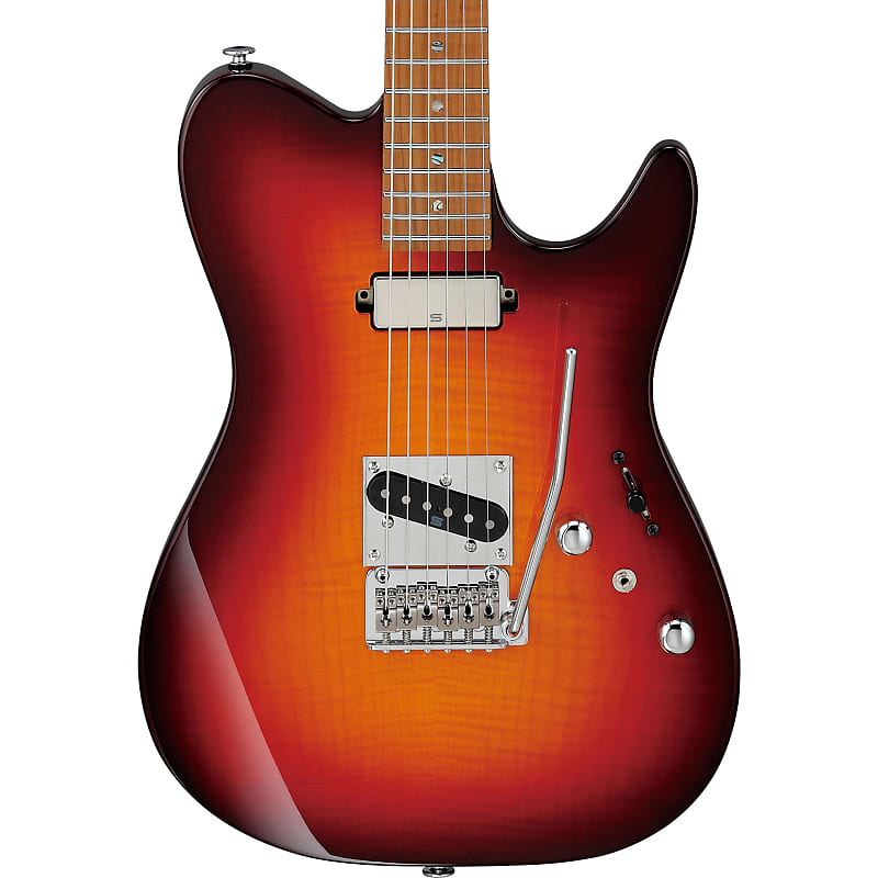 Ibanez AZS2200F STB Prestige 6 String Electric Guitar in Sunset Burst image 1
