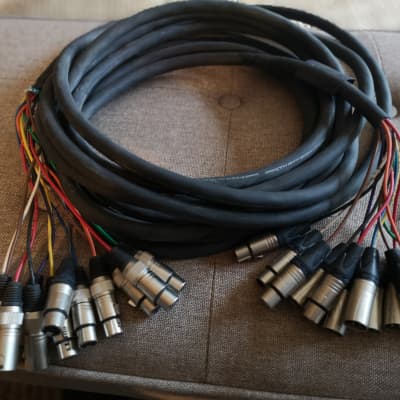 Cable audio XLR (M) - XLR (H) 10m - Avisual PRO