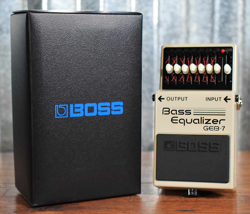 Boss GEB-7 Bass Seven Band Graphic Equalizer Effect Pedal image 1