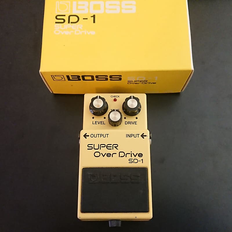 Boss SD-1 Super Overdrive 1981 - 1988 Made In Japan | Reverb UK