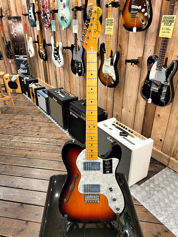 Fender American Vintage II 1972 Telecaster Thinline, Maple Reverb