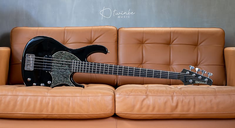 Modulus Flea FB5 5-String Bass Black | Reverb