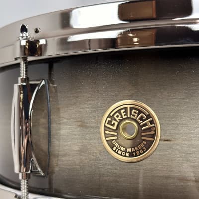 Gretsch 18/12/14/5x14" 140th Anniversary Ltd. Edition Drum Set w/ Cases - Ebony Stardust Gloss image 10