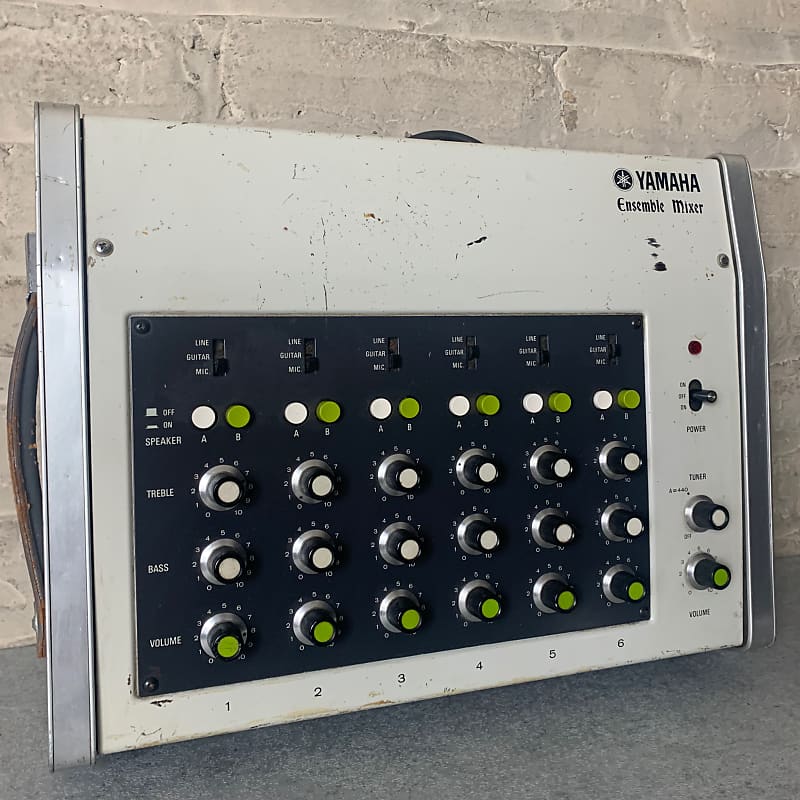 Yamaha EM-60 vintage six channel mixer 1970s | Reverb Yamaha EM-60 vintage six channel mixer 1970s | Reverb