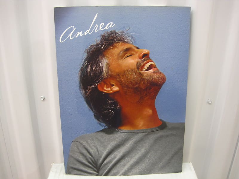 Andrea Bocelli Andrea Piano Vocal Sheet Music Song Book Songbook image 1