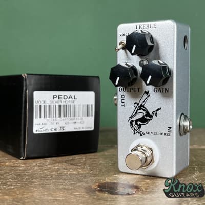 Mosky Audio Silver Horse Clone Mini Pedal Silver | Reverb