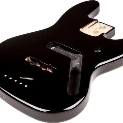 Fender Mexico/Mexican Jazz/J-Bass Alder Bass Body - BLACK-  099-8008-706 image 2