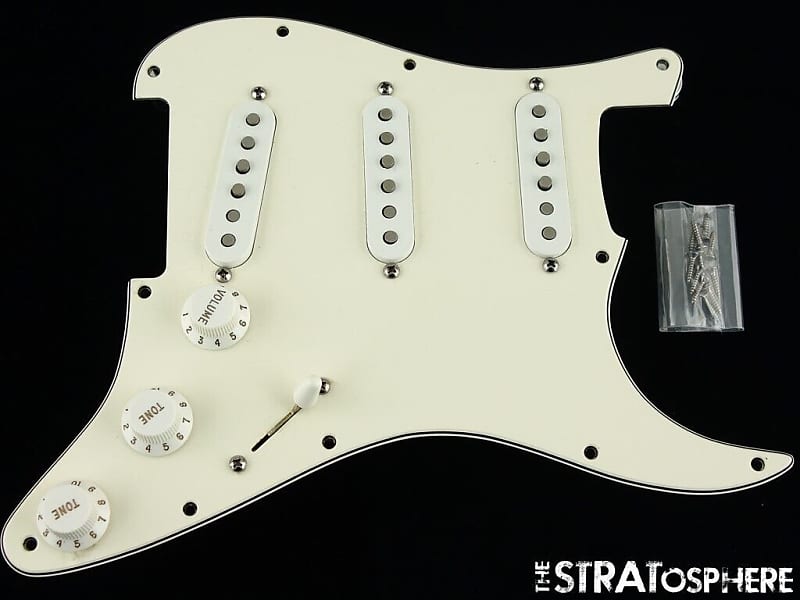 Fender USA Custom Shop Classic Strat LOADED PICKGUARD Reverb