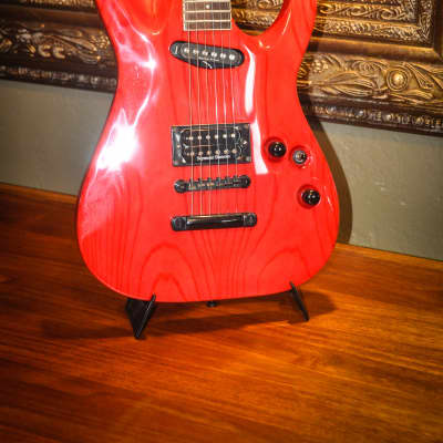 Very Rare Made in Japan ESP/LTD H-2, 1997 ,Transparent Red w