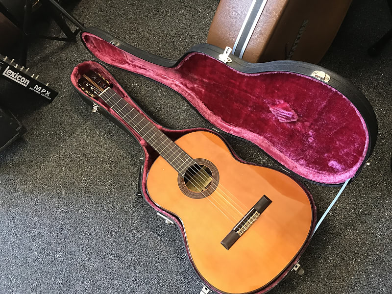 Federico Garcia 1901 classical guitar made in Spain 1967 in excellent condition with original vintage hard case with key . image 1